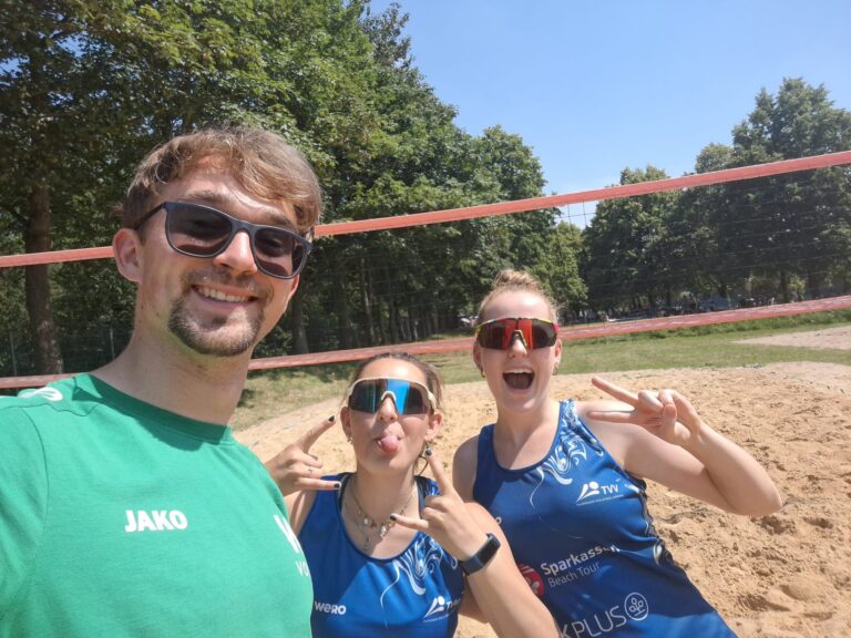 Silber und Platz 5 bei der Beach-Landesmeisterschaft U17w in Nordhausen